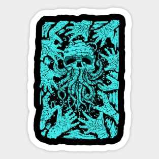 nightmare blue Sticker